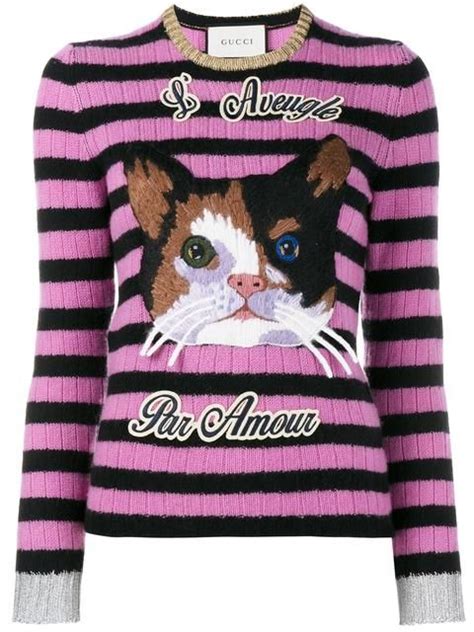 l'aveugle par amour gucci sweater|Sweaters .